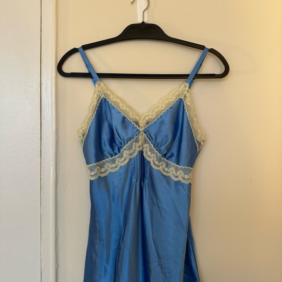 Jones New York Dresses & Skirts - Vintage Jones New York Blue Mini Slip Dress